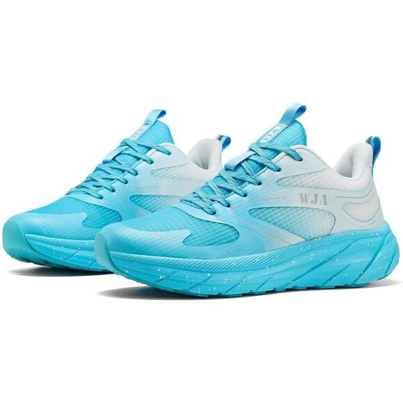 WJA Men's Walking Fashion Athletic Sneakers Comfort Working Gym Mesh Shoes. - Picture 2 of 7